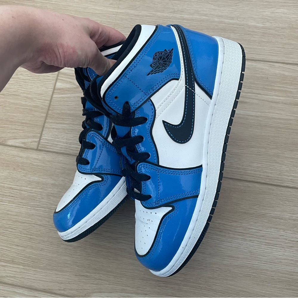 Nike Air Jordan blue/black/white